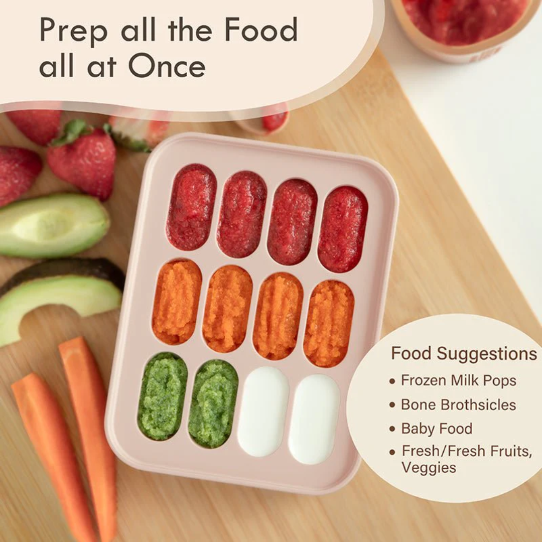 Ávaxtagjafi fyrir börn með frystibakka