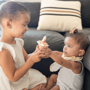 Ávaxta- og matargjafi fyrir ungbörn 4 mánaða+