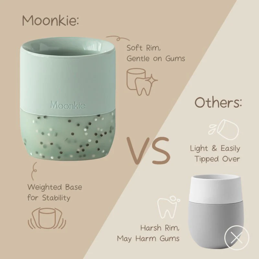 Öruggur sílikon bolli án BPA fyrir börn