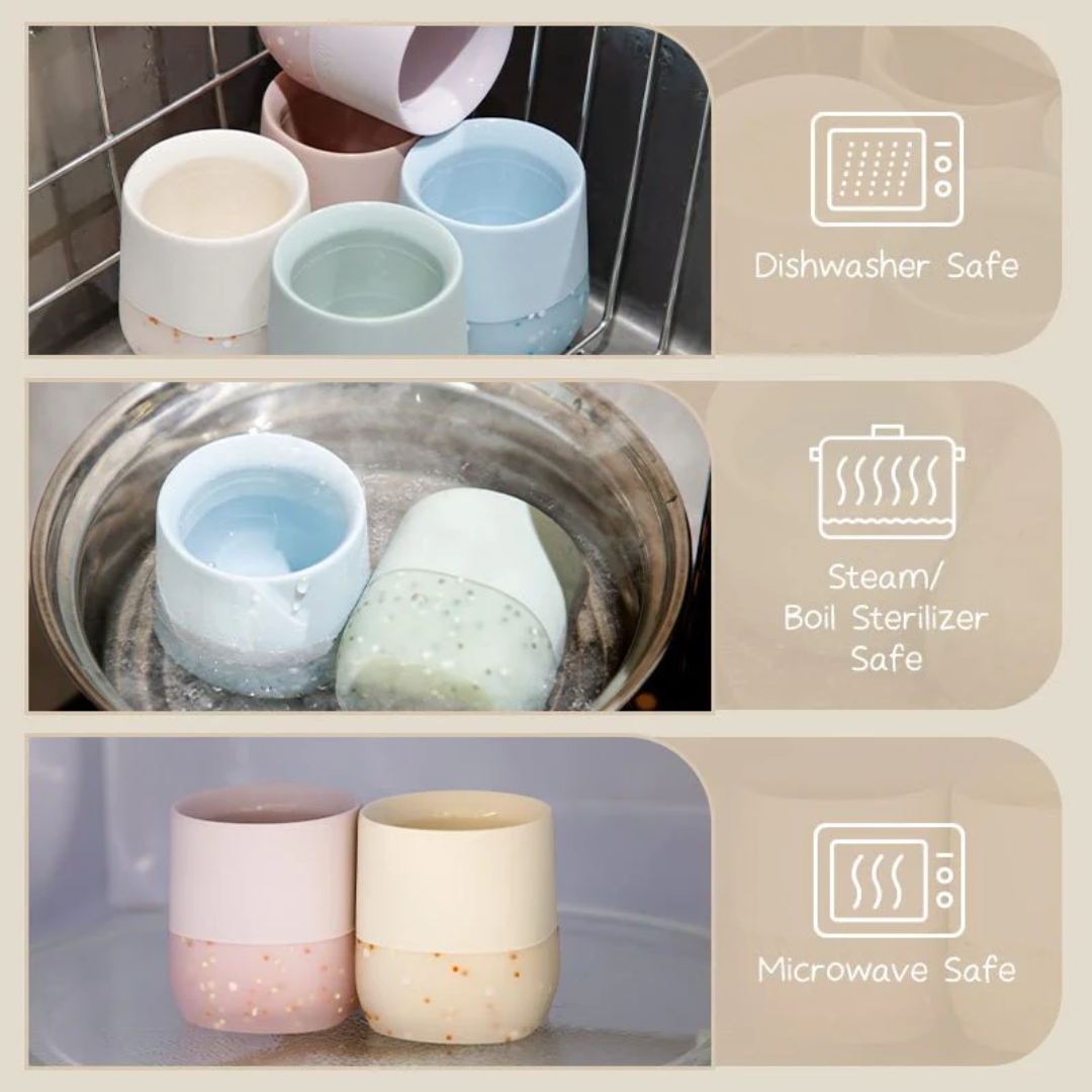 Þægilegur og mjúkur barnabolli úr sílikoni