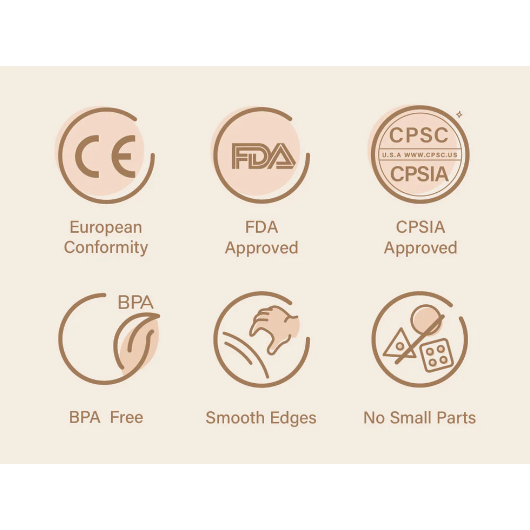 Moonkie Geimskip úr sílikoni – Skynjunarleikfang fyrir börn 3 ára+ - Image 5