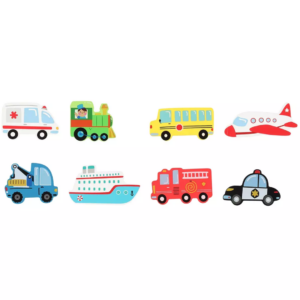 Viðarleikfang – púsl fyrir 12 mánaða og eldri